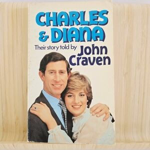 Charles & Diana John Craven 1982 Sparrow Book PB UK Edition Flocking -Good VTG